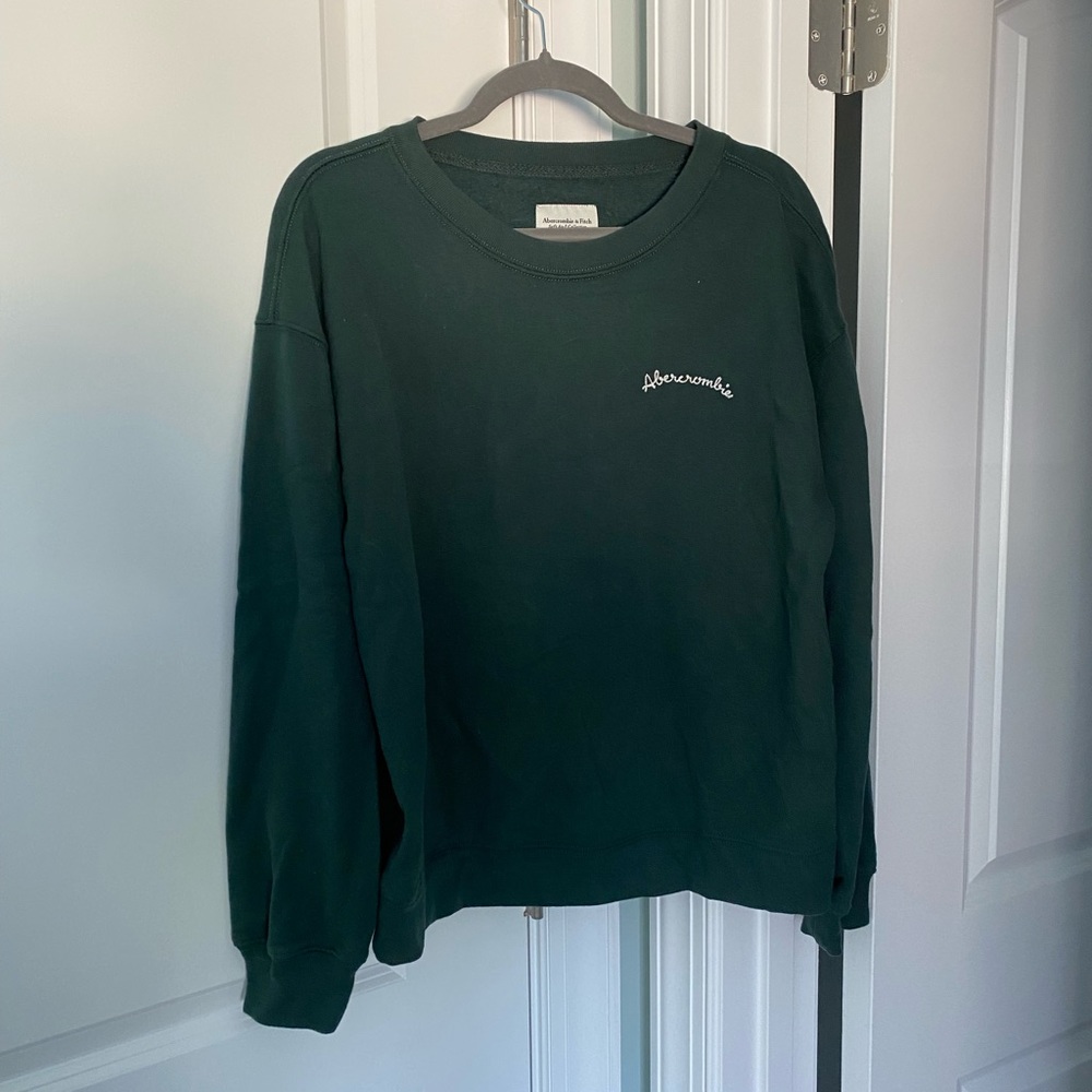 Abercrombie Dark Green Sweatshirt Sz XL